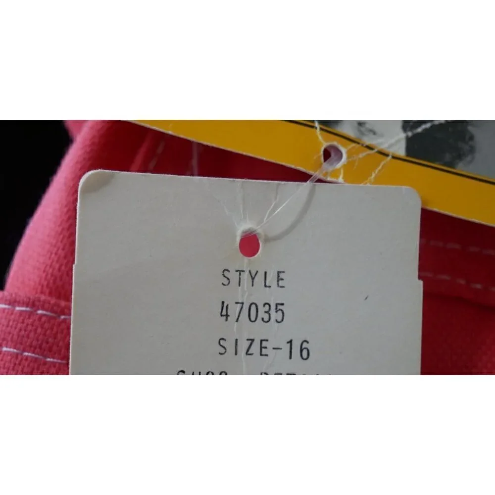 NWT Vintage Deadstock White Stag Coral‎ Straight Leg Pants Pink 29